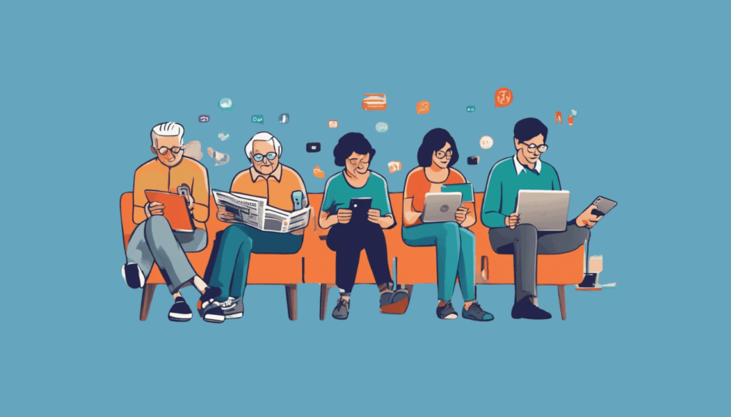 Acciones marketing digital según la edad