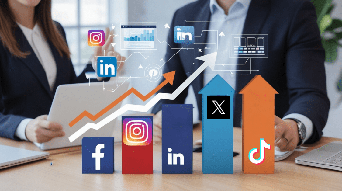 Marketing en Redes Sociales 2024: Estrategias Efectivas para TikTok, facebook,Instagram y LinkedIn