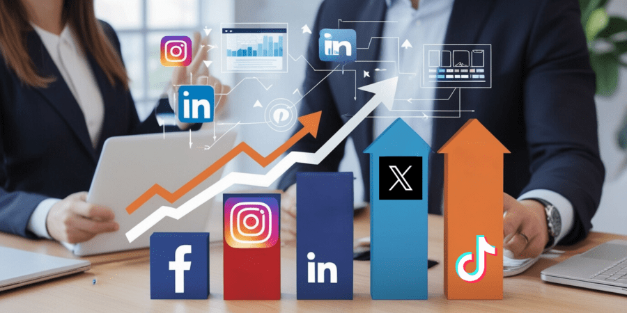 Marketing en Redes Sociales 2024: Estrategias Efectivas para TikTok, facebook,Instagram y LinkedIn