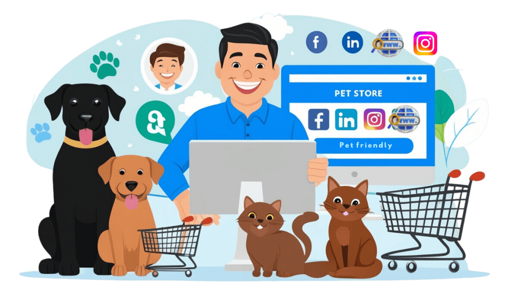 Marketing digital para Tienda para Mascotas