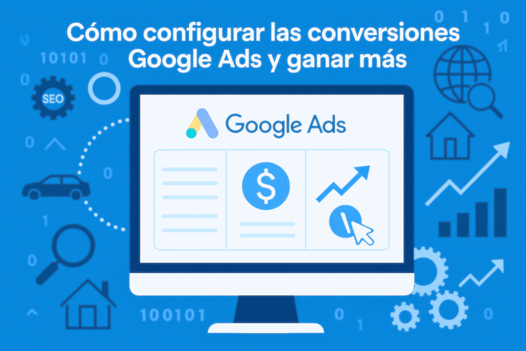 cómo configurar las conversiones en google ads​