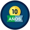 10 años de experiencia
